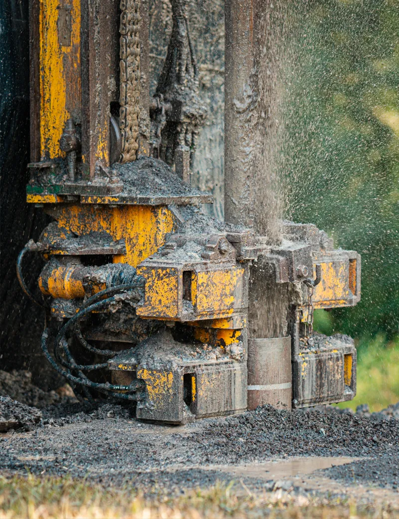 Water well drilling