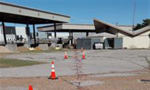 GeoTrax™ Survey Line Deployed for Mappling Fault Zones and LNAPL Distribution